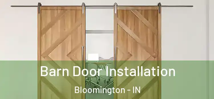  Barn Door Installation Bloomington - IN